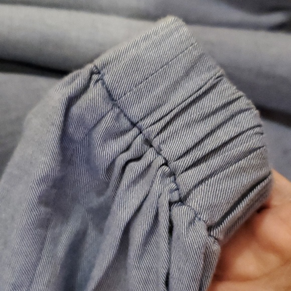 TIBI Chambray Twill Edwardian Top Size 0 - Picture 7 of 11